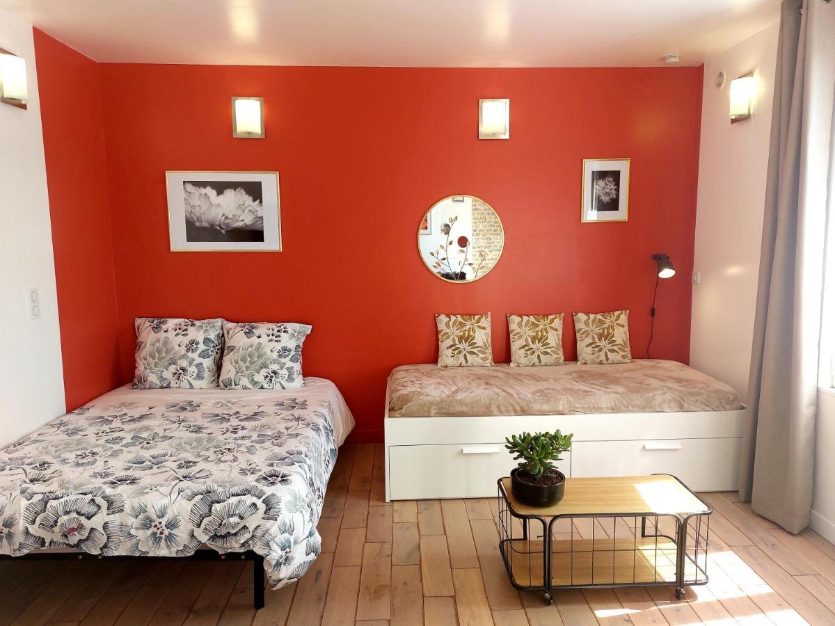Les Belles Terrasses Dieppe ,3 Appartements , Le Vegetal De 1 A 8 Personnes , Le Tropical De 1 A 6 Personnes , Le Floral Avec Terrasse De 1 A 3 Personnes , Quartier Calme Au Stationnement Gratuit A Cote De L'Avenue Verte Eksteriør billede